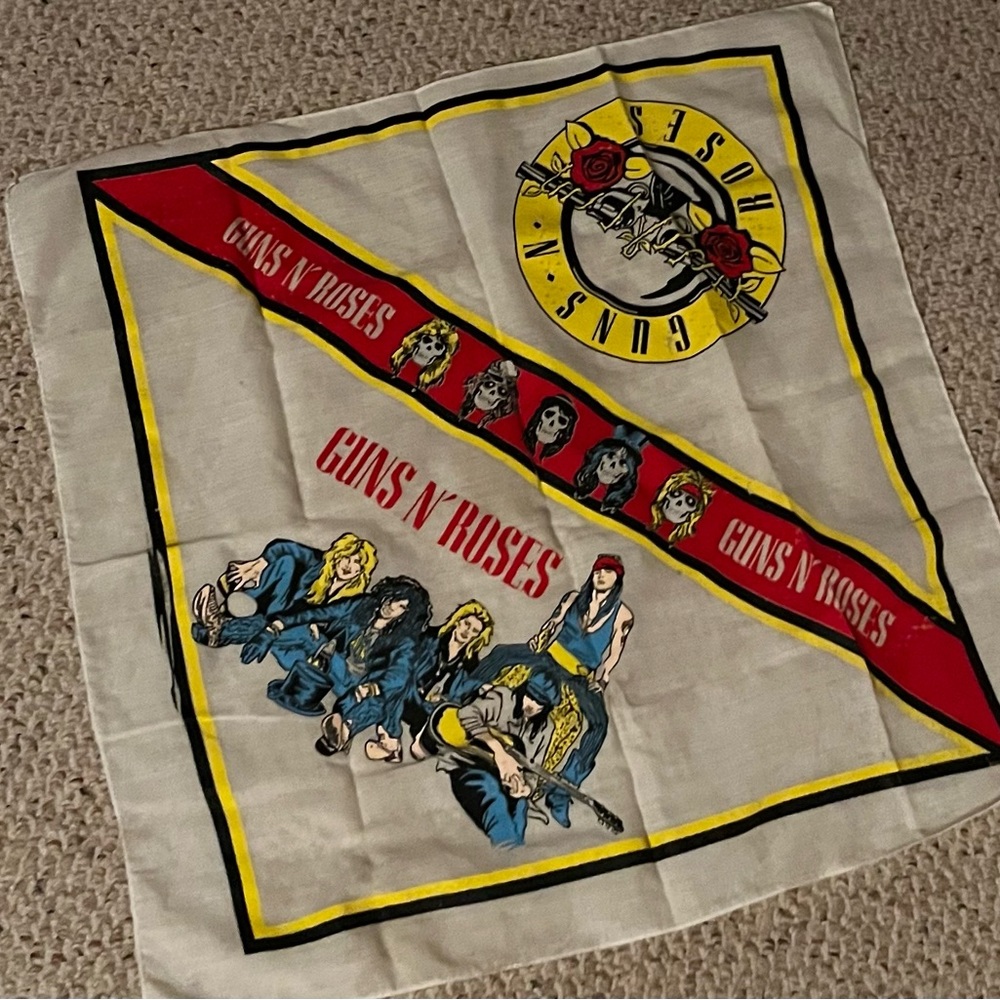 Vintage 1980’s Guns N’ Roses Bandana